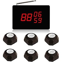 Amazon.co.jp: ALIBELL 呼び鈴 ワイヤレス 飲食店 呼び鈴 ワイヤレス