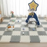 ベビー ジョイントマット フロアマット プレイマット 赤ちゃん ベビー クッションマット 防音 床暖房対応 EVA ベビーマット 30*30*2.5cm*16 おしゃれ シンプル 北欧 カラー15 保育園 床 マット 出産祝い 父の日 ギフト カラフル カラー