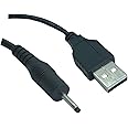 COMON USB→DC(外径2.35mm内径0.7mm)電源供給ケーブル DC-2307