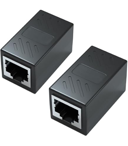 Amazon.co.jp: Access 【 2個セット 】 RJ45 LANケーブル用中継