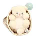 HYAKURIぬいぐるみ くま/テディベア 小きい可愛い熊 動物小動物 くまぬいぐるみ/熊縫い包み/クマ抱き枕/お祝い/ふわふわぬいぐるみ (D猫白色21cm)