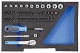 Gedoreソケットが1/2に1/4"を設定し、L-BOXX 136モジュール1100 CT1-20