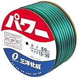 サンヨー　パワーホース１５×２０　グリーン　５０ｍドラム巻 PW-1520D50G