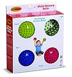 Edushape 4 Count Multi-Sensory Balls Gift Set by Edushape