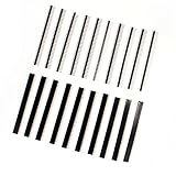 Aukru 20本セット 2.54mmピッチ 1列 40Pin ピンヘッダ・ソケット オス + メス ヘッダーピン コネクタ