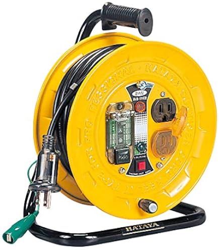 新品 ハタヤ BF-301K 漏電ブロック機付 ハタヤ BF-301K 屋外用リール 30m[漏電遮断器付]【送料無料】