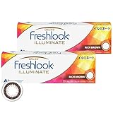 フレッシュルック デイリーズ イルミネート リッチブラウン 【BC】8.6【PWR】-1.75 30枚入 2箱