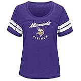 Minnesota Vikingsレディース杢パープルSuperstar effort Tシャツ 3L パープル