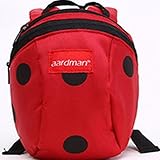 Hi 9 Shop Cute Cartoon Unisex Baby 1~3 Years Backpack Shoulder Bag Anti-lost Baby (Red) by Hi 9 Shop