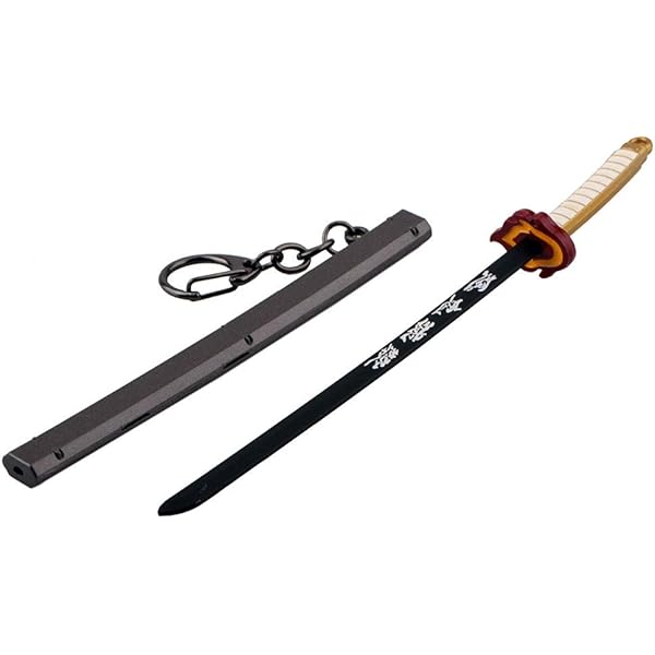 Amazon.co.jp: 鬼滅の刃 日輪刀キーチェーン 竈門炭治郎 : ファッション