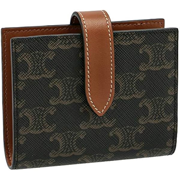 Amazon | CELINE(セリーヌ)三つ折り財布ファインストラップ