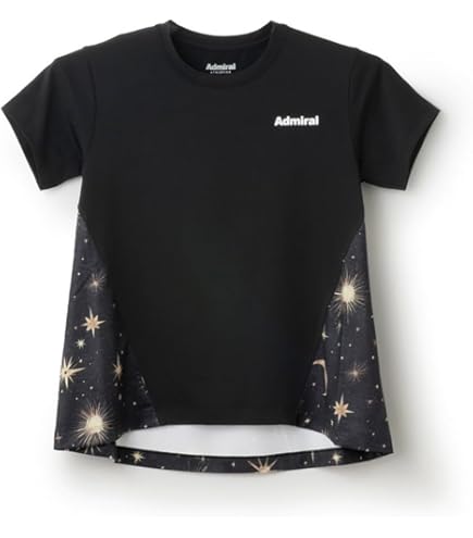 アドミラル スリットヘムグラフィックTEE (ATLA502) ネイビー アドミラル(Admiral) ウェア（レディース） ]スリットヘム