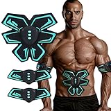 Silait 腹筋トレーナー　筋肉刺激　筋肉トナー　トーニングベルト　腹筋トレーナー腕トレーナー　腕トリマーベルト　EMSトレニンーグ装置　スマートホームフィットネス器具　男女両用