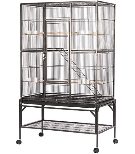 Amazon | Heuitgs 鳥かご 大型のインコケージ 大きな金属オウムバード