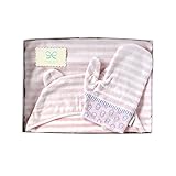 ソレイアード SOUELIADO ギフトセット バスポンチョ+バスミトン ピンク 8836