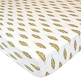 American Baby Company 100% Cotton Percale Fitted Crib Sheet for Standard Crib and Toddler Mattresses