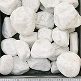白玉石 100-150mm 20kg（11.1Ｌ）×5袋セット 【100kg】