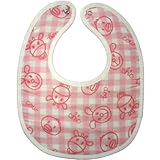 クレープ/フライス【薄手素材タイプ】スタイ　ビブ　よだれかけ　リバーシブルタイプ　DACSK-NO.3 【日本製】　【charlotte限定生産品】