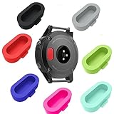 Lerdithge Garmin Fenix 5 防塵プラグ シリコン 充電器ポート用 Fenix 5/5S/5X/Forerunner 935/Vivoactive 3/Vivosport/D2 Charlie/Quatix 5 に対応 保護プラグ(7個)