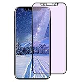 iPhone X/iPhone XS/iPhone 11 Pro 全画面カバー ブルーライトカット 液晶保護ガラスフィルム 炭素繊維素材枠【0.26mm 3D iPhoneX iPhoneXS iPhone11 Pro 全画面保護フィルム ガラス 液晶保護シート 強化ガラス ケース アクセサリー】 (ブラック)