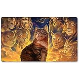 Nine Lives - ボードゲーム MTG プレイマット サイズ 23.6 x 13.8インチ ゲーム マウスパッド プレイマット TCG CCG テーブルマット フリーバッグ対応