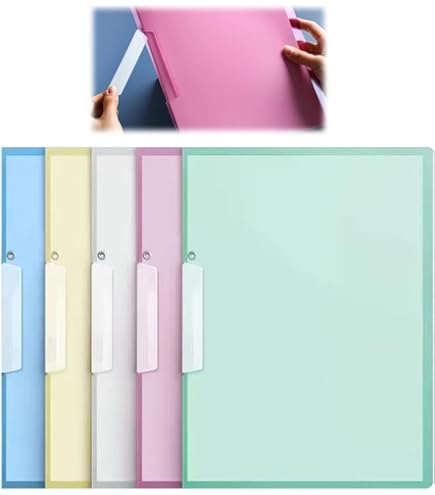 Lange　クリアファイル10枚セット Amazon | nijimomo クリアファイル A4 10枚セット ルーズリーフ