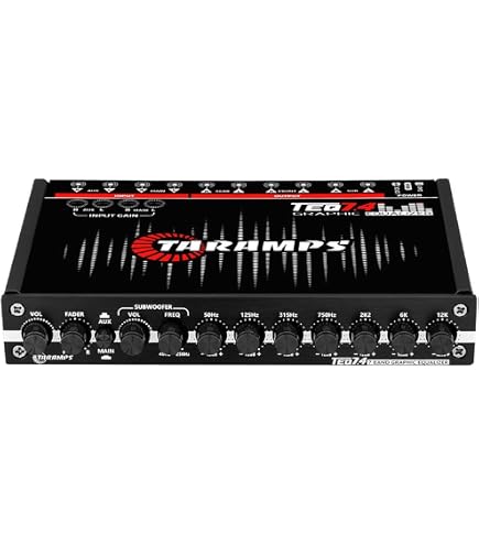 Amazon | Taramp's CRX4 4-Way Electronic Crossover by Taramp's