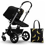 Bugaboo Cameleon 3 Stroller With Andy Warhol Fabric (Aluminum Frame, Black/Banana) by Bugaboo [並行輸入品