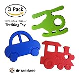 Best Teething Toys made of Highest Quality Silicone. Many chewing surfaces & gripping texture on the