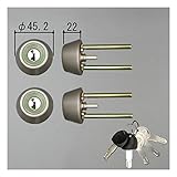 三協アルミ 補修部品 玄関ドア部品 サンセレーネ/プロミューズ シリンダー(WD6727N0-SI) *製品色・形状等仕様変更になる場合があります*