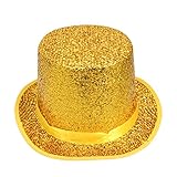 ledmomo シルクハットマジック帽子 高 帽 マジックアクセサリー ステージマジック道具 演劇 舞台 衣装
