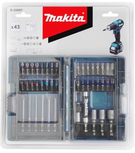 マキタ　makita インパクトドライバー　ビット　工具　セット 楽天市場】マキタ (makita) 充電式ドライバドリル+ビット