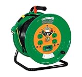 日動 金属センサードラム 100V アース漏電しゃ断器付 30m KSEB34