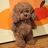 犬 ぬいぐるみ かわいい テディドッグ 抱き枕 リアル 動物 ぬいぐるみ 超柔らかいぬいぐるみ 可愛い クッション 柔らかい 添い寝枕 癒し抱き枕 快適抱き枕 多機能 お祝い ソファー背 28cm ふわふわ 写真３ おもしろプレゼント クリスマスプレゼント