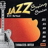 Thomastik-Infeld フラットワウンド・ギター弦 11-47 ライトゲージJS111