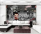 Sproud カスタム 3D 写真ロンドン夜のストリートデザイン 3 D の壁紙をシームレスに大きな壁画が Tv の背景 3 D ウォールペーパーベッドルームリビングルーム 350 Cmx 245 C