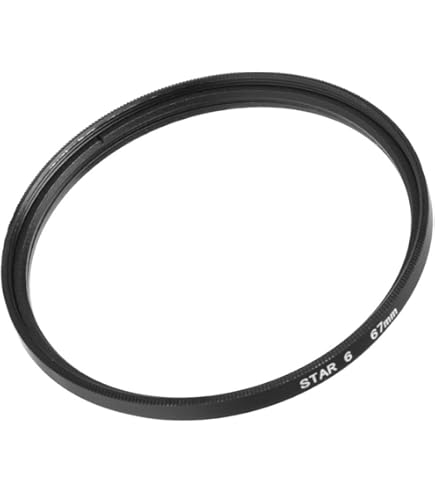Amazon | 6本線 クロスフィルター スターライト レンズフィルター 一眼