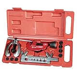 ダブルフレアリングツールキット フレアリング加工 パイプ アルミ 銅管 切断加工 エアコン 工具 配管 エアコン取付け等のフレア加工に