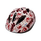 (KINGKA SPORTS) キンカスポーツ Smile 自転車 子供用 超軽量 190g ヘルメット ダイヤルアジャスター (レッド)