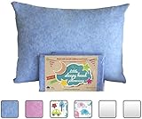 Little Sleepy Head Toddler Pillowcase - Blue Marble, 13 x 18 by Little Sleepy Head
