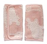 抱っこ紐カバー タオル製抱っこひもベルトカバー 今治タオル ベビーカーシートベルトカバー 日本製 ベビーバギー おもちゃ布製 出産祝い ギフト (ピンク)