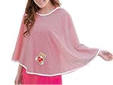 DWSIOOW　多機能で360度安心　授乳ケープ　授乳ポンチョ　授乳カバー　マタニティウェア　ボーダートップスにもなる　普段着にも使える　フリーサイズ　お出かけ便利　出産祝いにもオススメ (ボーダーー
