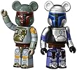 ベアブリック スターウォーズ 2パック ジャンゴ フェット (TM)& ボバ フェット (TM)全高約70mm 塗装済み完成品フィギュア