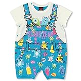 BABYDOLL（ベビードール） ディズニー フェイクオーバーオール半袖ロンパース 子供服 ベビー 80cm サリー&マイク