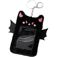 Amazon.co.jp: G.triGer 猫耳付きふわふわトレカケース 韓国