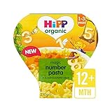 野菜230グラムと番号のパスタの形 (Hipp Organic) - HiPP Organic Number Pasta Shapes with Vegetables 230g [並行輸入品]