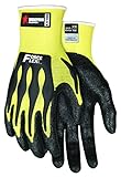 MCR Safety KV100L ForceFlex Nitrile Kevlar Gloves with 13 Gauge Stretch Shell, Large, 1-Pair [並行輸入品]