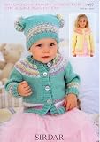 Sirdar Snuggly Baby Crofter DK Baby Knitting Pattern 1997 by Sirdar