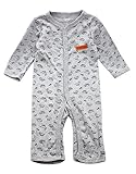 カーターズ Carter's ベビー服 カバーオール 長袖 男の子 グレー恐竜 6months(61-67cm) [並行輸入品]