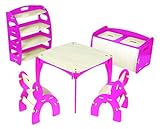 Kids Preferred Buildex Freedom Storage Bench Fuschia [並行輸入品]